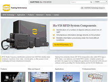 Tablet Screenshot of harting-rfid.com